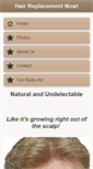 Mobile Screenshot of hairreplacementnow.com